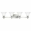 Wholesale ❤️ Hinkley Lighting Hinkley Abbie 4-Light Vanity Light In Brushed Nickel ⌛