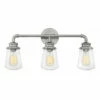 Discount 👏 Hinkley Lighting Hinkley Fritz 3-Light Vanity Light In Brushed Nickel ❤️