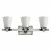 New 🎉 Hinkley Lighting Hinkley Avon 3-Light Vanity Light In Brushed Nickel 👏