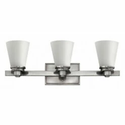 New 🎉 Hinkley Lighting Hinkley Avon 3-Light Vanity Light In Brushed Nickel 👏