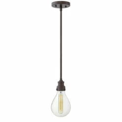 Top 10 🎉 Hinkley Lighting Hinkley Denton 1-Light Pendant In Industrial Iron 😉