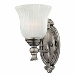 Promo 😉 Hinkley Lighting Hinkley Francoise 1-Light Sconce In Polished Antique Nickel ✨