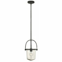 Top 10 🧨 Hinkley Lighting Hinkley Clancy 1-Light Pendant In Aged Zinc ⭐